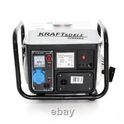 KD109B Kraft&Dele Portable Petrol Power Generator 2,0HP 1200W 12V / 230V