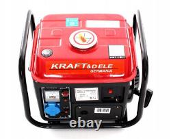 KD109 portable petrol generator 2 stroke 1,5kW