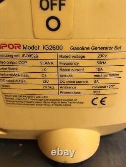 KIPOR IG2600 Sinemaster Generator