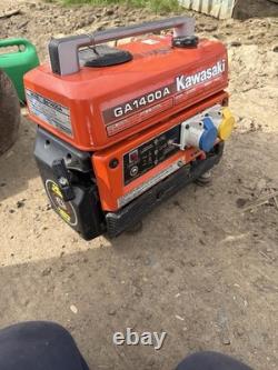 Kawasaki GA1400A Portable Generator for Camping and Work
