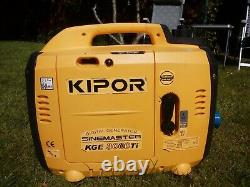 Kipor KGE3000Ti generator 2.3k v/a rated output good condition little used