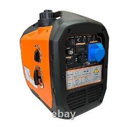 LIFAN 2000w PETROL INVERTER SUITCASE GENERATOR 230V 240V CAMPING LEISURE HOME