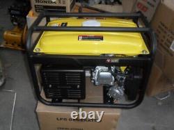 LPG AND PETROL GENERATOR 2.5KW DUAL FUEL 240 volt 2 year warranty 10 ONLY £249