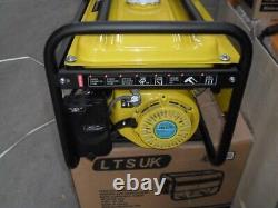 LPG AND PETROL GENERATOR 2.5KW DUAL FUEL 240 volt 2 year warranty 10 ONLY £249