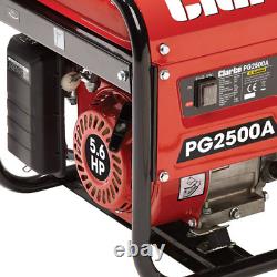 Latest Clarke PG2500A EURO5 2.2kVA 230V Petrol Generator
