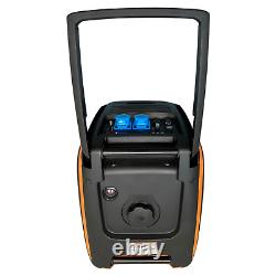 Lifan 4000w Inverter Petrol Generator 230v Electric Start Handle & Wheels 4.0kw