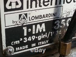 Lombardini 8hp Petrol Genset Welder Good Working Order