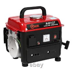 Low Noise Gasoline Engine Powered Portable Generator 600w 2 Stroke Camping Home