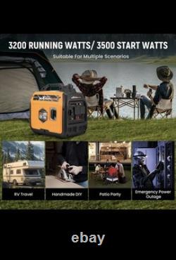 MXR3500 3000W Petrol Inverter Generator Clean Sine Wave