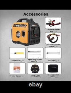 MXR3500 3000W Petrol Inverter Generator Clean Sine Wave