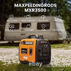 MaXpeedingrods 3300W Portable Inverter Generator Petrol Silent Pure