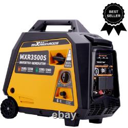 MaXpeedingrods 3500W Dual Fuel Petrol LPG Inverter Generator MXR3500S Portable
