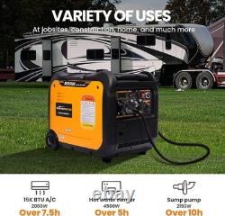MaXpeedingrods 5500W Portable Inverter Generator Petrol MXR5500 For Home RV SUV