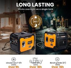 MaXpeedingrods 5500W Portable Inverter Generator Petrol MXR5500 For Home RV SUV