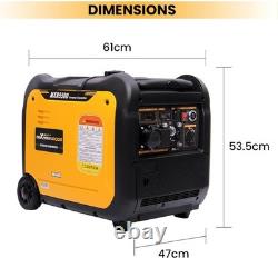 MaXpeedingrods 5500W Portable Inverter Generator Petrol MXR5500 For Home RV SUV