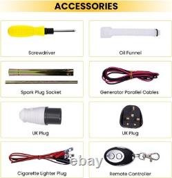 MaXpeedingrods 5500W Portable Inverter Generator Petrol MXR5500 For Home RV SUV