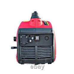 Mobile Portable Generator 2000W Petrol Suitcase Inverter Camping UK Plug
