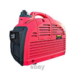 Mobile Portable Generator 2000W Petrol Suitcase Inverter Camping UK Plug