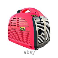 Mobile Portable Generator 2000W Petrol Suitcase Inverter Camping UK Plug