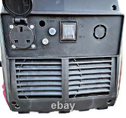 Mobile Portable Generator 2000W Petrol Suitcase Inverter Camping UK Plug