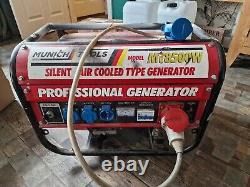 Munich Tools 3000w Generator Barely Used. 3 Phase And 220v