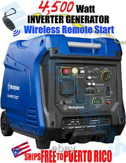 NEW Westinghouse iGen4500 4500 Watts Super Quiet Inverter Generator Remote START