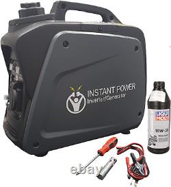 Nassboards Portable Suitcase Inverter Petrol Generator 4 Stroke 6.5HP 2000W 12V