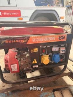 Neilsen CT1900 Jobsite Petrol Generator, 6.5HP