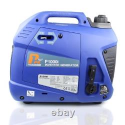 P1 1000With1kW Petrol Inverter Suitcase Generator, Lightweight & Quiet Running DC