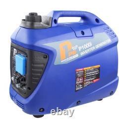P1 1000With1kW Petrol Inverter Suitcase Generator, Lightweight & Quiet Running DC