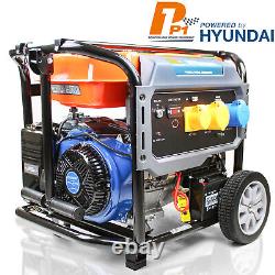 P1 Grade B P10000LE 7.9kWith9.8kVA Electric Start Petrol Generator Hyundai Engine