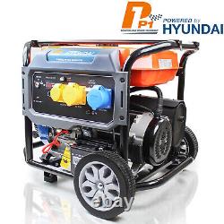 P1 Grade B P10000LE 7.9kWith9.8kVA Electric Start Petrol Generator Hyundai Engine