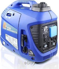 P1 p1000i petrol generator portable power 1000w powered hyundai ultra quiet 4