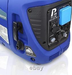 P1 p1000i petrol generator portable power 1000w powered hyundai ultra quiet 4