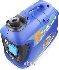 P1 p1000i petrol generator portable power 1000w powered hyundai ultra quiet 4