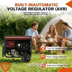 PORTABLE PETROL GENERATOR WITH ELECTRIC START 274CC 5KWith3.5KW 15L/0.6L