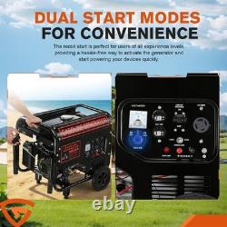 PORTABLE PETROL GENERATOR WITH ELECTRIC START 274CC 5KWith3.5KW 15L/0.6L