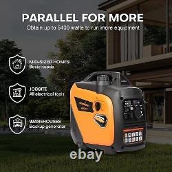 Panana Aokaidun 2000W Portable Inverter Generator Pure Sine Wave Power Camping