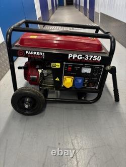 Parker 3.75kVA Portable Petrol Generator (PPG-3750)