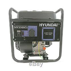 Petrol Converter Generator 27kg 3.6kVA 3kw 3000w Portable Catering Light HYUNDAI