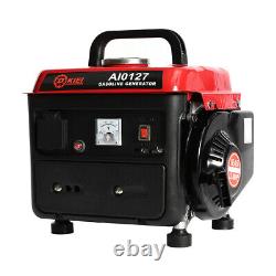 Petrol Electric Generator 2Stroke 4L Tank Key Start Portable Power Camp Suitcase