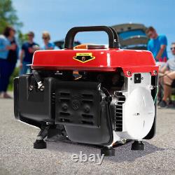 Petrol Electric Generator 2Stroke 4L Tank Key Start Portable Power Camp Suitcase