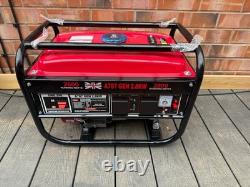 Petrol Generator 2800w Pull Start 6.5HP UK single phase 4 stroke