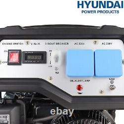 Petrol Generator 2.2kW / 2.75kVa Recoil Start Catering 2x 13A Sockets HY2800L-4