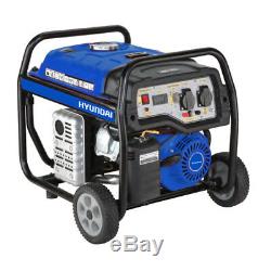 Petrol Generator 3.2kW 3200W 4kVA Electric Start Catering Portable Site HYUNDAI