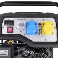 Petrol Generator 3.2kW / 4kVA Recoil Start Open Frame Site Hyundai