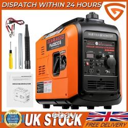 Petrol Generator Inverter Silent 2800W Recoil Start For Home RV SUV Eco Mode UK