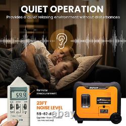 Petrol Generator Inverter Silent 5KW 5500W Electric Start For Home RV SUV