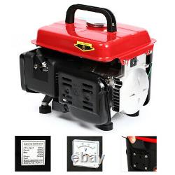 Petrol Generator Portable 2Stroke 4L Tank Quiet Electric Camping Power with Handle