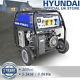 Petrol Generator Portable Electric Start 5.5kw 6.8kva 4-stroke 13hp Hyundai
